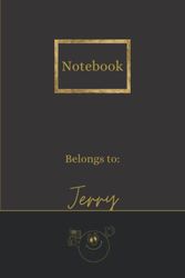 Notebook: A great gift for Jerry