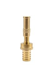 Pulverizador GARDENA Comfort de latón: pulverizador de jardín de metal para conexión a mangueras de 19 mm (3/4 "), chorro de agua ajustable y ajustable (7166-20)