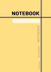 Notebook: Lined, 152pgs, 8.27" x 11.69", (Matte)