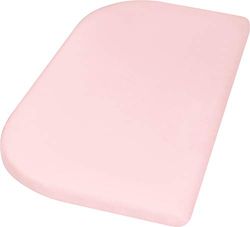 Playshoes Jersey Fitted Sheet Mattress Protector Waterproof, Sábana Bajera Ajustable Impermeable bebé, Rosa (Rosa 14), 89 x 51 x 10 cm / 35 x 20 x 4 Inch