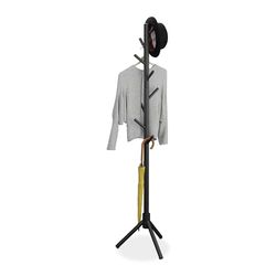 Relaxdays Coat Rack, Black, 173 x 43.5 x 37 cm