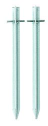 Ferrino Bulldog, Picchetto Unisex-Adulto, Grigio, 25 cm