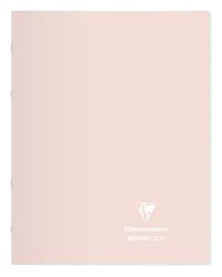 Clairefontaine - Ref 981481C - Koverbook Blush Nietboek (48 Vellen) - A4+ Formaat, Séyès Uitspraak, 90gsm Geborsteld Vellum Papier, Pastel Polypro Cover - Verschillende kleuren (Pack van 10)