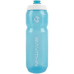 M-Wave Pbo 750 Gourde Adulte Unisexe, Bleu Transparent, 750 ML