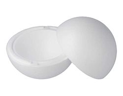 INNSPIRO Boules de porex 2 moitiés diam.15cm. Boîte 19u. Formes géométriques