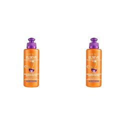 L'Oréal Paris Elseve Soin-Crème Définissant - Pour Cheveux Bouclés - Huile Extraordinaire - 200 ml (Lot de 2)