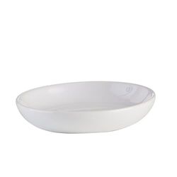 axentia Leander Porte-Savon, céramique, Blanc, ca. 10,5 x 10,5 x 2 cm