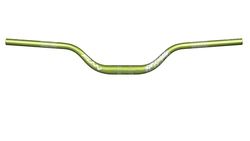 Funn Upturn Manillar de bicicleta de montaña de alta elevación con abrazadera de barra de 31.8mm y ancho de 785mm, elevación de 75mm (Verde)