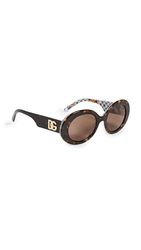 Dolce & Gabbana 0dg4448, Occhiali da Sole Donna, Multicolore (Multicolore), Taglia Unica