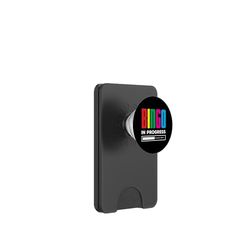 Bingo en progreso, por favor, espere Estilo divertido PopSockets PopWallet para MagSafe