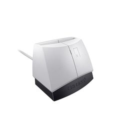 CHERRY Smart Terminal ST-1144, USB Smartcard Reader, Reads & Writes Chip Cards, Access Control, Network Logon, Transactions, One-Handed Use, Grey-Black