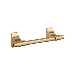 Amerock Porta carta igienica | bronzo champagne | Davenport | Porta fazzoletti girevole a doppio palo | Hardware da bagno | Accessori da bagno