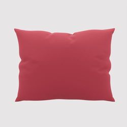 Atmosphère Funda de Almohada Lisa, Rojo, 50 x 70 cm