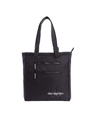 DON ALGODON Women's Zoe Bag, Black/White, Bolso Shopper