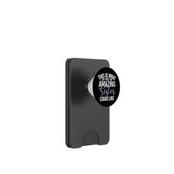 Así es como se ve una hermana increíble hermana PopSockets PopWallet para MagSafe