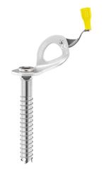 PETZL Unisex vuxen laserhastighet, silvergul, 13 cm