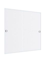 Windhager Moustiquaire Cadre Fixe Pour Fenetres Plus, Pare-Moustiquaires Cadres en Aluminium pour Fenêtres, 140 x 150 cm, Blanc, 03900