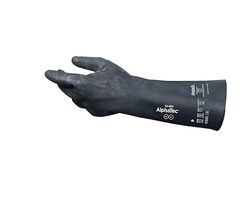 Ansell AlphaTec 53-003 Guantes de Trabajo de Seguridad, Protección Mecánica, Talla 11 (2XL), Negro (1 Par)
