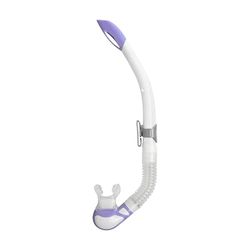 Mares Bay, Tubo Snorkel para Adultos con Parte Superior Semiseca, Adulto Unisex, Lila