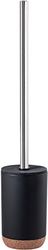 Gedy Toilet Brush, Ceramic Cork, Black, 8.8 x 8.8 x 46.5