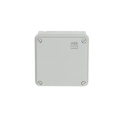 ABB Caja de conexiones IP55 • 100 x 100 x 50 mm • Unidad de conector de cable eléctrico impermeable • Prensaestopas incluidos • Caja adaptable para conectores eléctricos • Resistente al calor • Caja