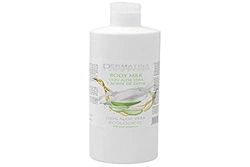 DERMATINA body milk com aloé vera e azeite frasco de 500 ml