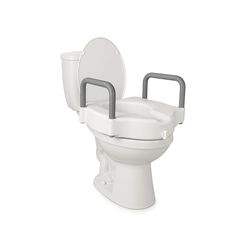 Mobiclinic, Toilet Lift, Cibeles, Toilet seat, European Brand, Toilet Seats, Padded armrests, with Handles, Bath Aids, for Elderly People, Disabled, Reduced Mobility, Comfort, 16 cm