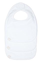 Lässig - LTEXBNB001 - Conjunto de babetes recém-nascido Lässig 0 m + 3 unidades