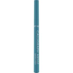 Catrice Calligraph Artist Mate Liner, delineador de ojos, n.º 030, verde, resultado inmediato, color intenso, mate, vegano, sin micropartículas de plástico, sin nanopartículas, sin perfume, 1 unidad