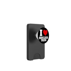 I Love Shoulder Press PopSockets PopWallet para MagSafe