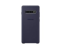 Silicone Cover voor Galaxy S10+ marineblauw