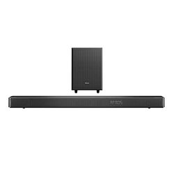 Hisense AX3120G Soundbar 3.1.2, 360W, 2 altoparlanti upfiring, Subwoofer Esterno wireless, Supporta Dolby Atmos e DTS:X, Bluetooth, HDMI, USB, Ingresso Audio Ottico