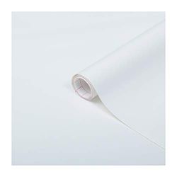 d-c-fix vinil adesivo móveis branco unicolor mate autocolante impermeável decorativo para cozinha, armário, porta, mesa papel de parede forrar rolo lâminas 67,5 cm x 2 m