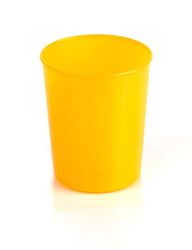 Kimmel Mugg mugg klassisk okrossbar stapelbar återanvändbar 180 ml, plast, orange