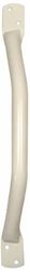 Aidapt White Safety Outdoor Indoor Offset 18" (459mm) Easy Grip Coated Steel Grab Bar Rail Support Aid