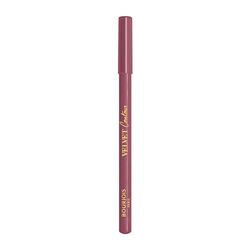 Crayons à lèvres Bourjois Velvet Contour, 33 Rose Water, redéfinit les lèvres, texture crémeuse mate, application précise, beurre de karité, tenue longue durée jusqu’à 8 heures 1,14 g
