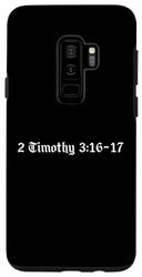 Custodia per Galaxy S9+ Scrittura, 2 Timoteo 3:16-17