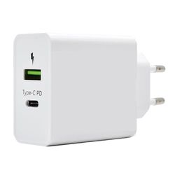 iPhone 15/14/13/12/11/Pro/Max/Mini/SE/X/XR/XS/8/7, iPad Pro/Air, Air/Pods Pro, Samsung Galaxy Note, Huawei, XiaoMi etc., Chargeur USB C, Chargeur Mural, 36W Type C Super Fast, sans câble