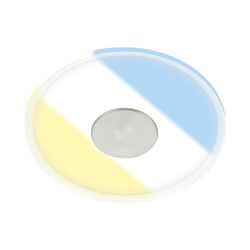 BRILONER - Spot LED à encastrer 230V, salle de bain IP44, plafonnier, 1x spot LED, 6W, 640lm, blanc chaud, neutre, froid, aluminium, 12cm x 3.6cm