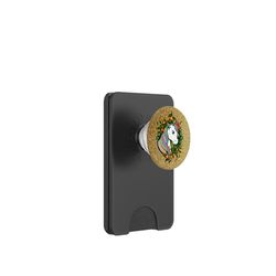 Unicornio colorido mágico PopSockets PopWallet para MagSafe