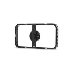 RØDE Phone Cage - Cage de Cinéma Mobile Magnétique Røde avec Filetages de 1/4 Pouce et 3/8 Pouce, ainsi que des Emplacements pour Fixation de Griffe Froide (Compatible MagSafe)