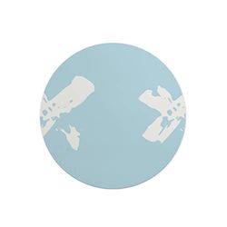 Questo Casa, Round Digital Printed Mouse Pad, Non-Slip Base, for Office and Home, Diameter:22cm