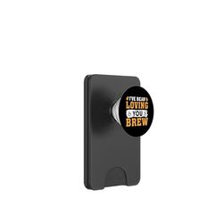 I've Bean Loving You, Brew. Diseño de café para amigos PopSockets PopWallet para MagSafe