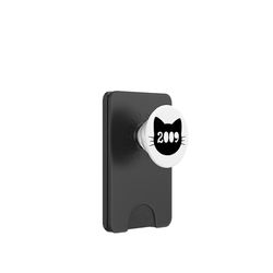 Gato nacido en 2009 Año Cumpleaños Mamá Papá de gato PopSockets PopWallet para MagSafe