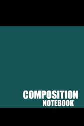 Composition NoteBook 3056: for teens, 103 pages