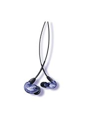 Shure SE215 Special Edition Auriculares con cable - profesionales con aislamiento de sonido, sonido claro, graves profundos, microcontrolador dinámico, ideales para música, juegos y llamadas - Púrpura