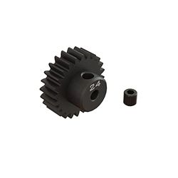 ARRMA ARA311086 24T 0.8Mod 1/8 "Boring CNC Staal Pinion Gear Accessoire
