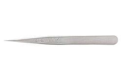 Erem dritto punta molto fine anti magnetico pinzette, acciaio INOX, 4.75" Length, with Straight Very Fine Tip, 1