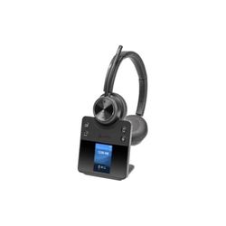 Plantronics Poly Savi 7400 Office Casque sans Fil Arceau Bureau/Centre d'appels Noir