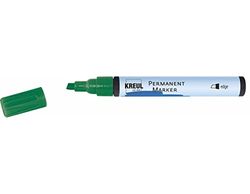Kreul 47714 - Pennarello indelebile con punta a scalpello spessore del tratto 1-5 mm, per scrivere e marcature di diverse larghezze, per scrivere e creare grafici, arte e hobby